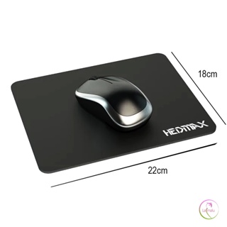 MousePad HeadMax Liso Tamanho Padrão para Notebook e Computador Cor Preto em Oferta na Shopee