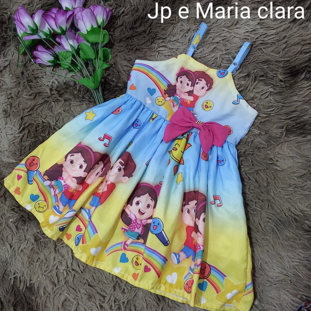 Vestido Alcinha Maria clara e JP Luxo Tematico | Shopee Brasil