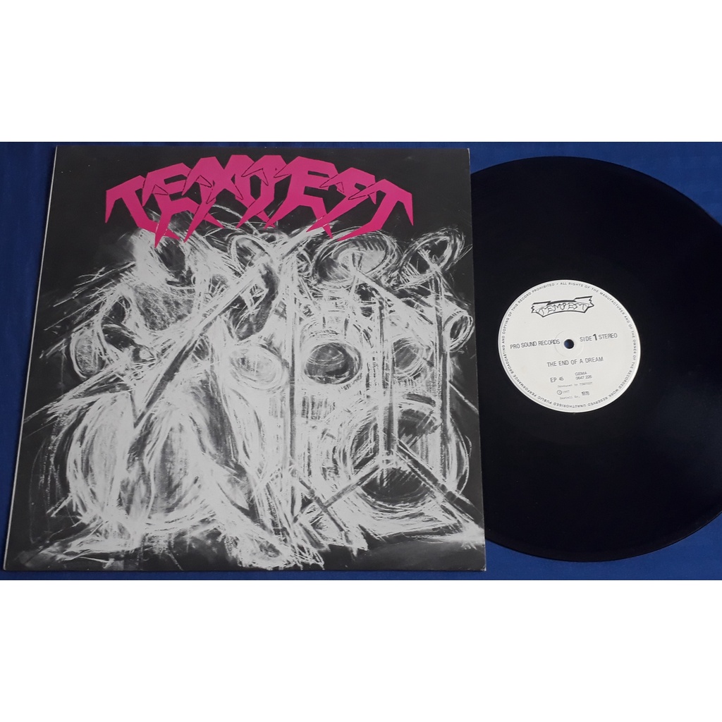 Lp Tempest - The End Of A Dream (Helloween, Grave Digger)