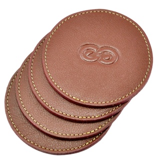 Jogo de Porta Copos FORLI em Couro Galvani em Oferta na Shopee