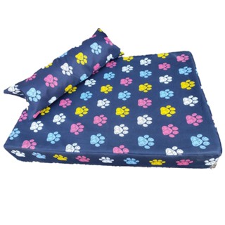 Colchão Cama Pet Para Cachorro C/Zíper Caminha Cães e Gatos Fundo Impermeável