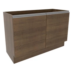 Balcão Gabinete de Pia Armário de Cozinha 120 cm 2 Portas Glamy Madesa