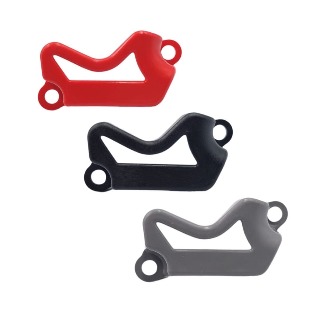 Protetor de pinça de freio traseiro CRF 250f CRF 450 CR 125-Preto-Vermelho-Cinza