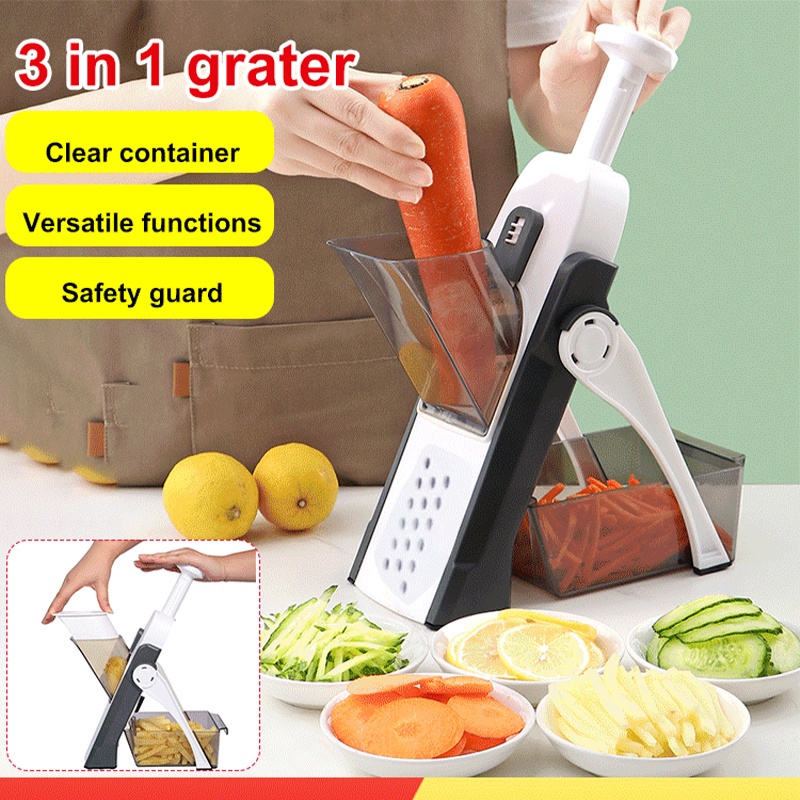 Mandoline Fatiador Profissional Slicer Cortador Multifuncional Slicer