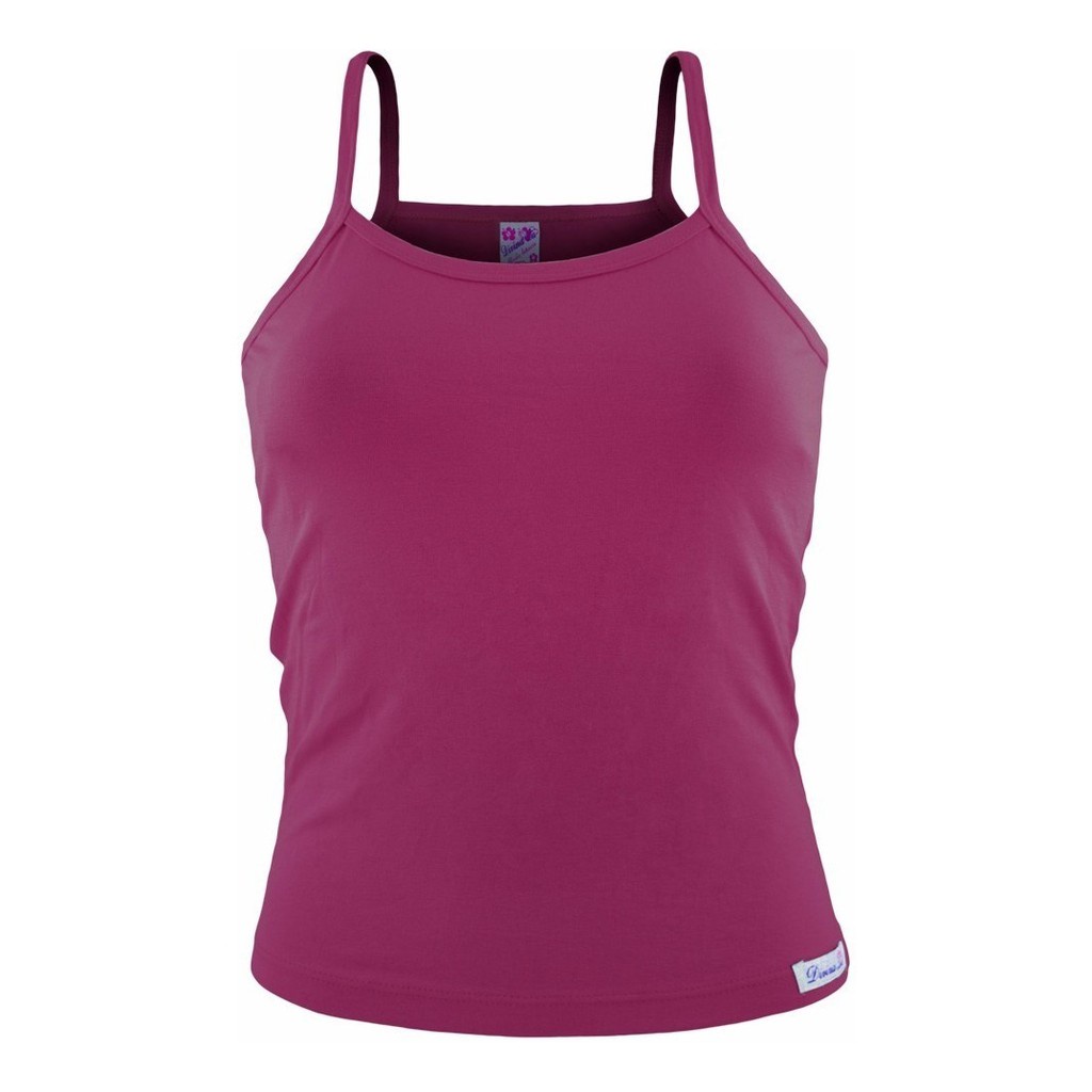 Kit 3 Camiseta Feminina Regata em Viscose com Elastano Alça Fina Ajustada para Academia