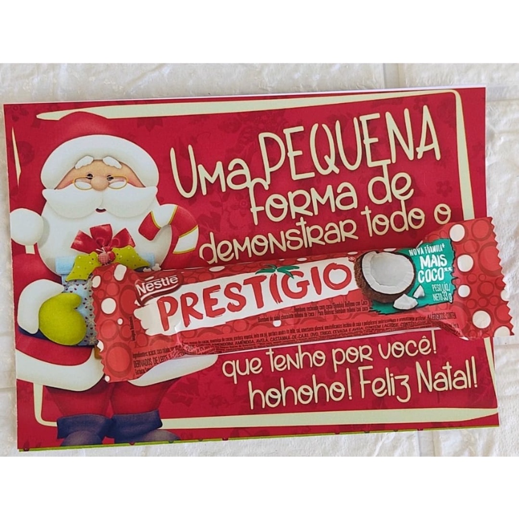 Kit com 10 Cartões de Natal - Lembrancinha de Natal para seus Clientes e  Amigos - Leia a Descrição. | Shopee Brasil