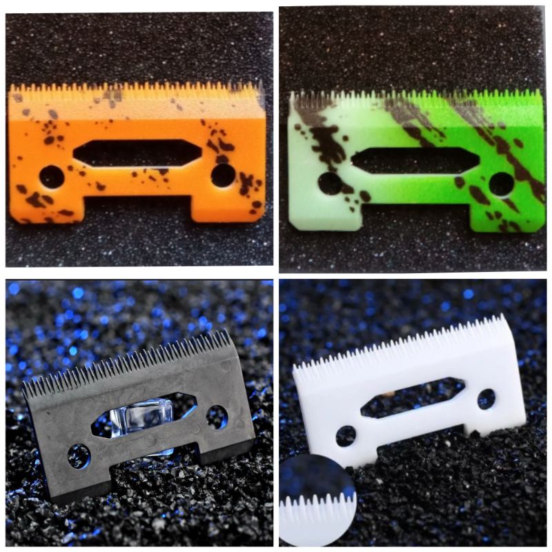 Lâmina De Cerâmica Wahl Serrilhada Colorida em Oferta na Shopee