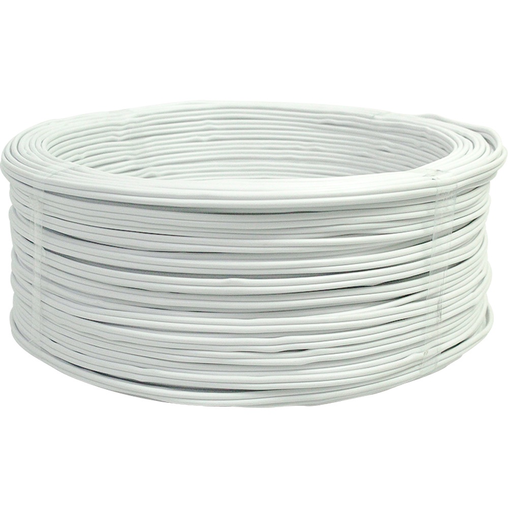Fio Paralelo Flexivel 2x1,5mm - 25 Metros Cabo Eletrico Branco