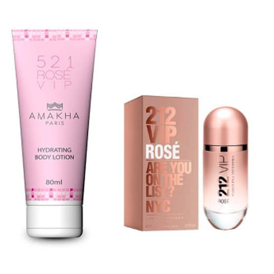 Creme Hidratante Corporal 521 VIP Rosé Feminino - Amakha Paris 80ml