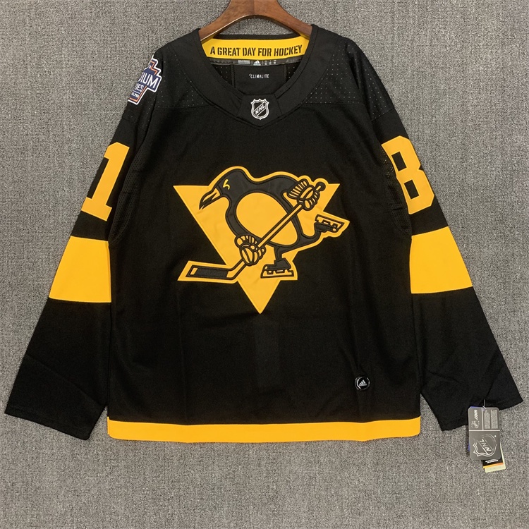 NHL Kids' Pittsburgh Penguins Premier Home Jersey in Black