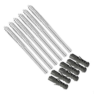 12 Suporte Invisível Para Prateleira Estilo Flutuante Parafuso em Aço 110mm