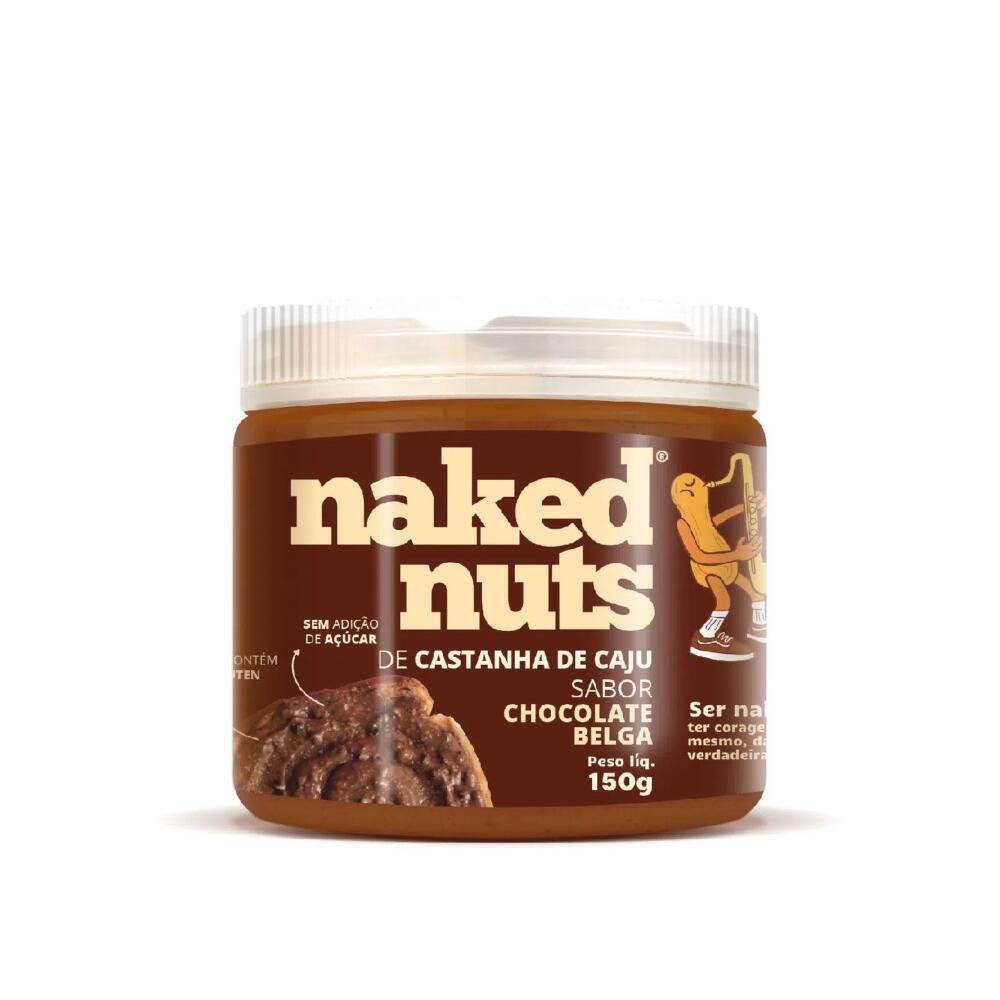 Pasta de Castanha de Caju com Chocolate Belga Naked Nuts 150g