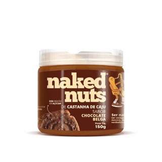 Pasta de Castanha de Caju com Chocolate Belga Naked Nuts 150g