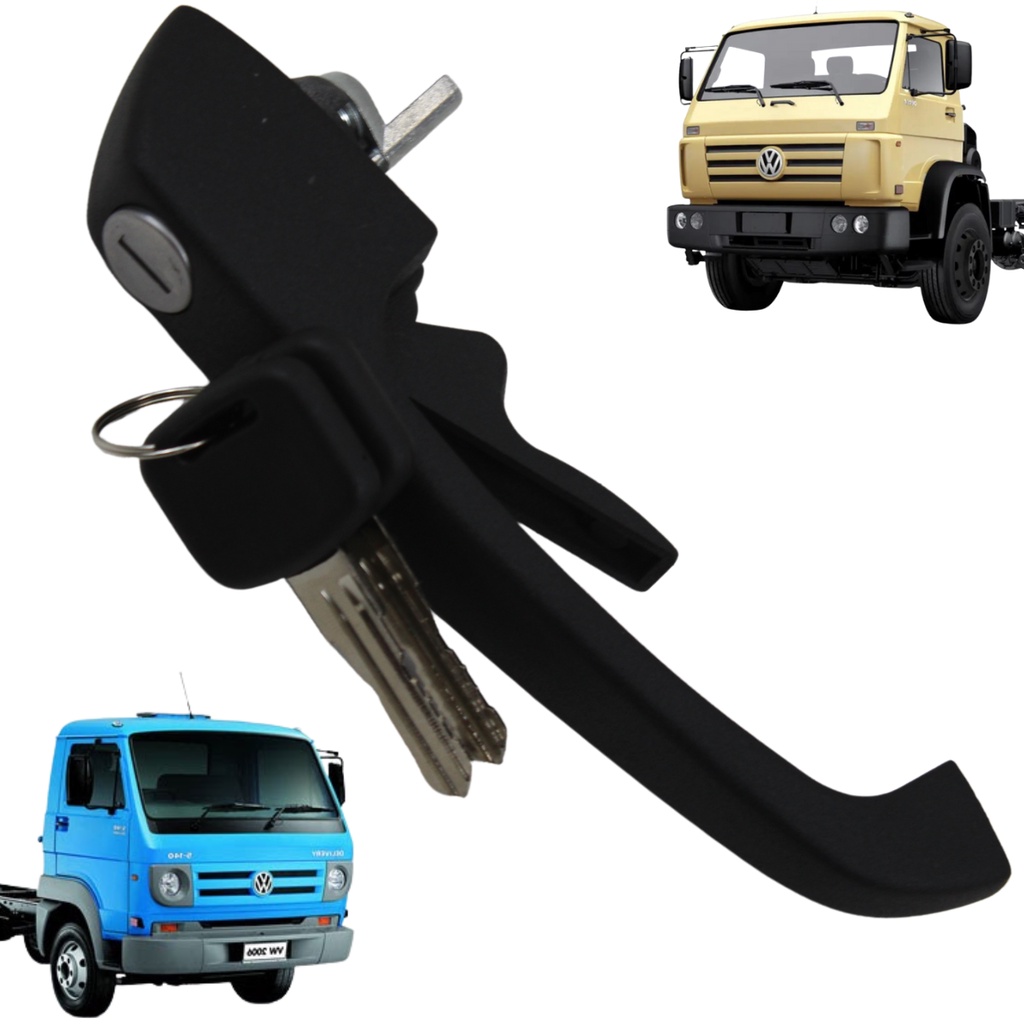 Maçaneta Externa da Porta com Chave Caminhão Vw 1 Unidade - VB | Piqueri Autopeç