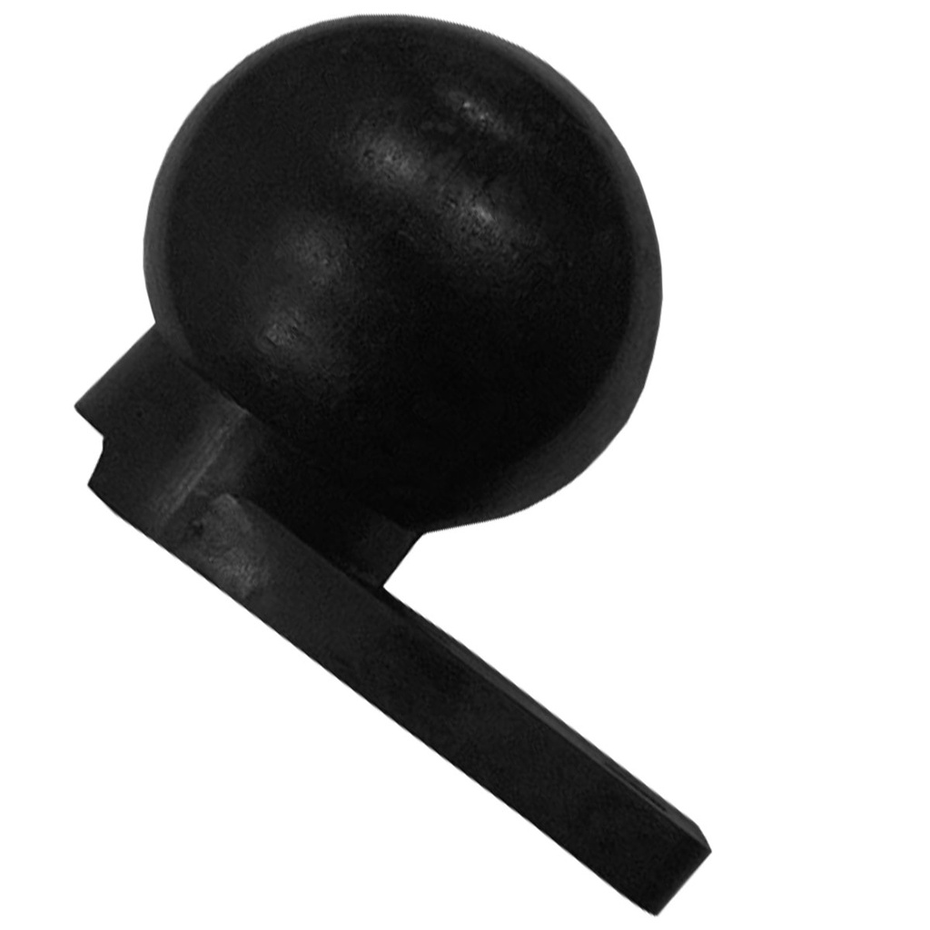 Protetor Cambio Tênis Borracha Pedal Câmbio Bolinha Kit Com 2 Unidades — imagem 2 de 2