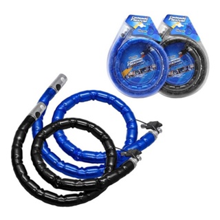 CADEADO FLEXIVEL 1,2M COM CHAVE TM-40 em Oferta na Shopee