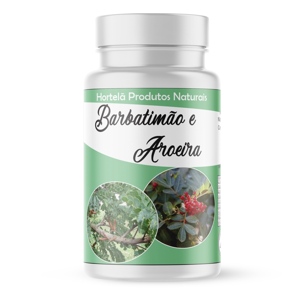 Barbatimão e Aroeira suplemento natural multi benefícios em Oferta na Shopee