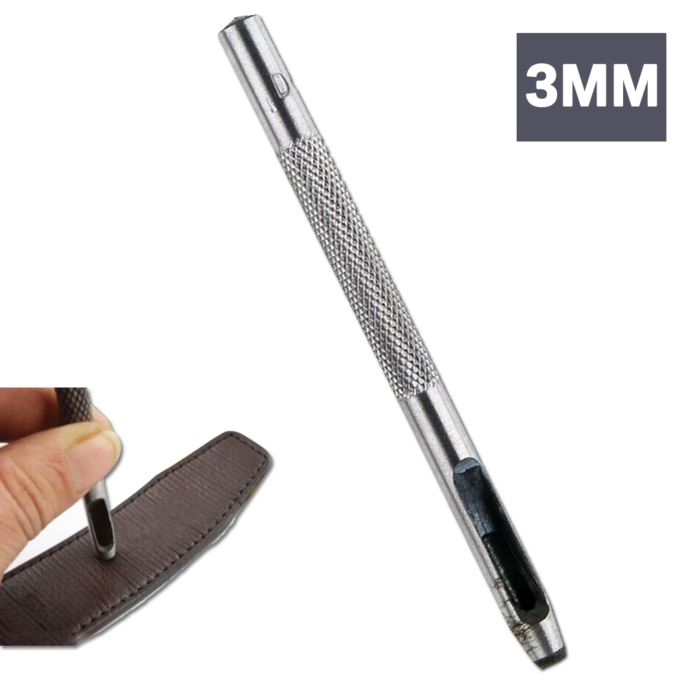 Vazador Furador 3mm Manual para Couro Borracha Eva Lonas Cinto - Starfer
