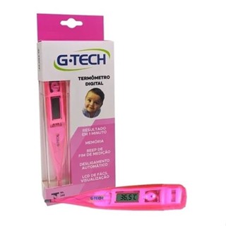 TERMOMETRO CLINICO DIGITAL - G TECH - CORES
