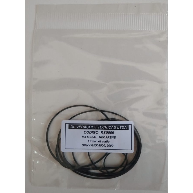 Kit Correias Sony Grx 8000, 9000 Cod. SY009