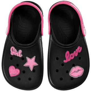 Sandália Babuche Infantil Feminina Menina Bebe Criança Antiderrapante Borracha Love Coração Estrela Fofo Colorido Moda Blogueira Chinelo Calce Fácil Confortável Macio Leve