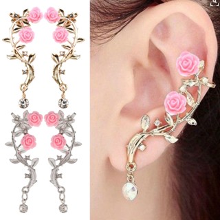 AUTU Punho De Flor Exclusivo Para Brincos De Com Clipe Dainty Jewlery