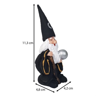 Mago Bruxo Medieval Enfeite Esotérico em Oferta na Shopee