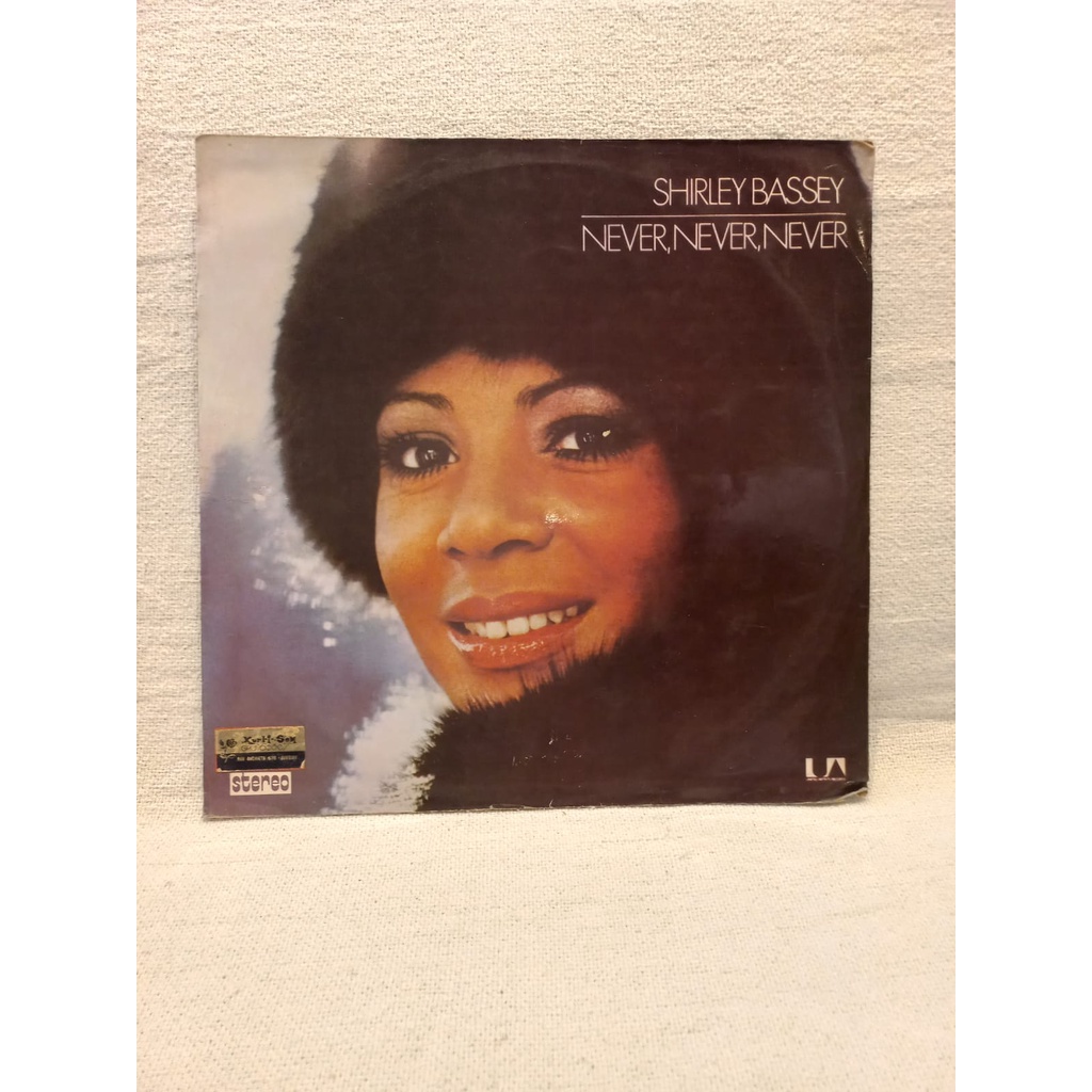 Lp Disco Vinil Shirley Bassey - Never, Never, Never - 1973