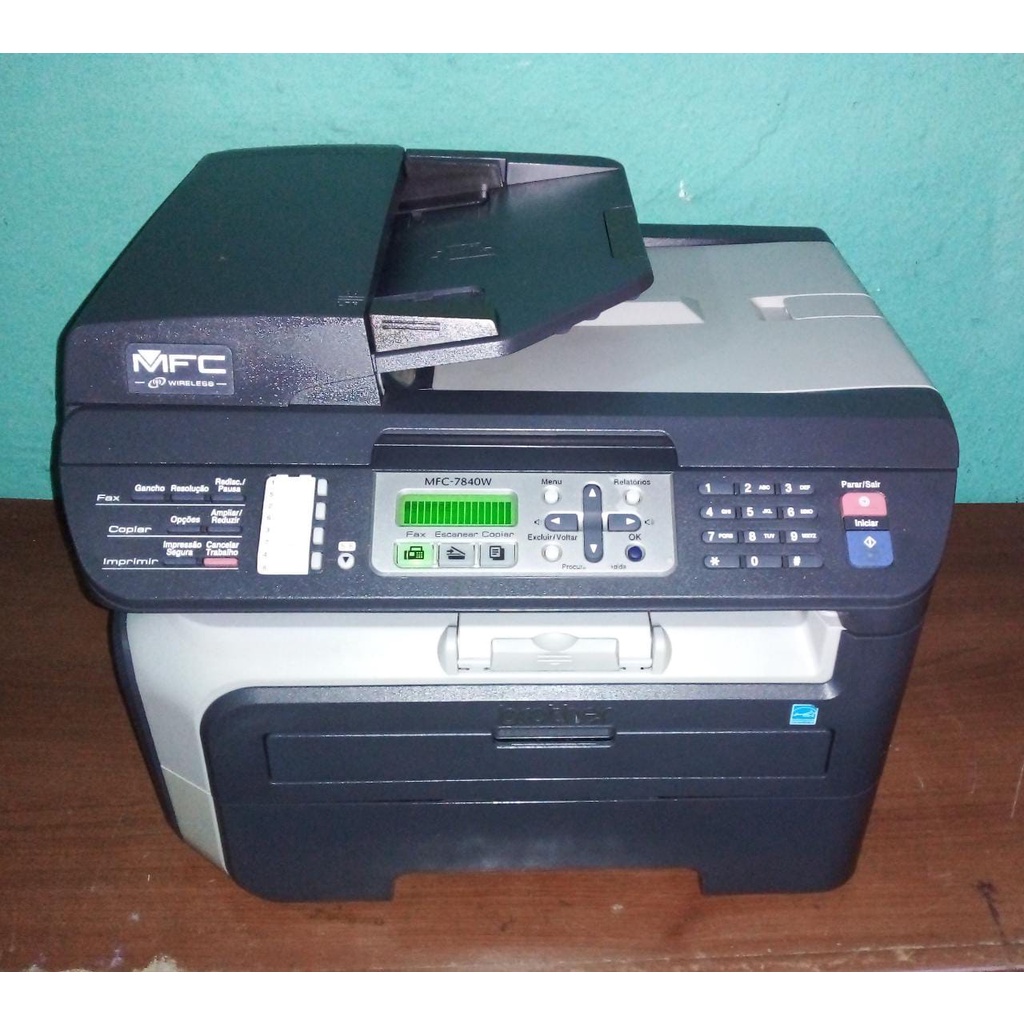 Impressora Multifuncional Brother MFC7840w com Wifi Shopee Brasil