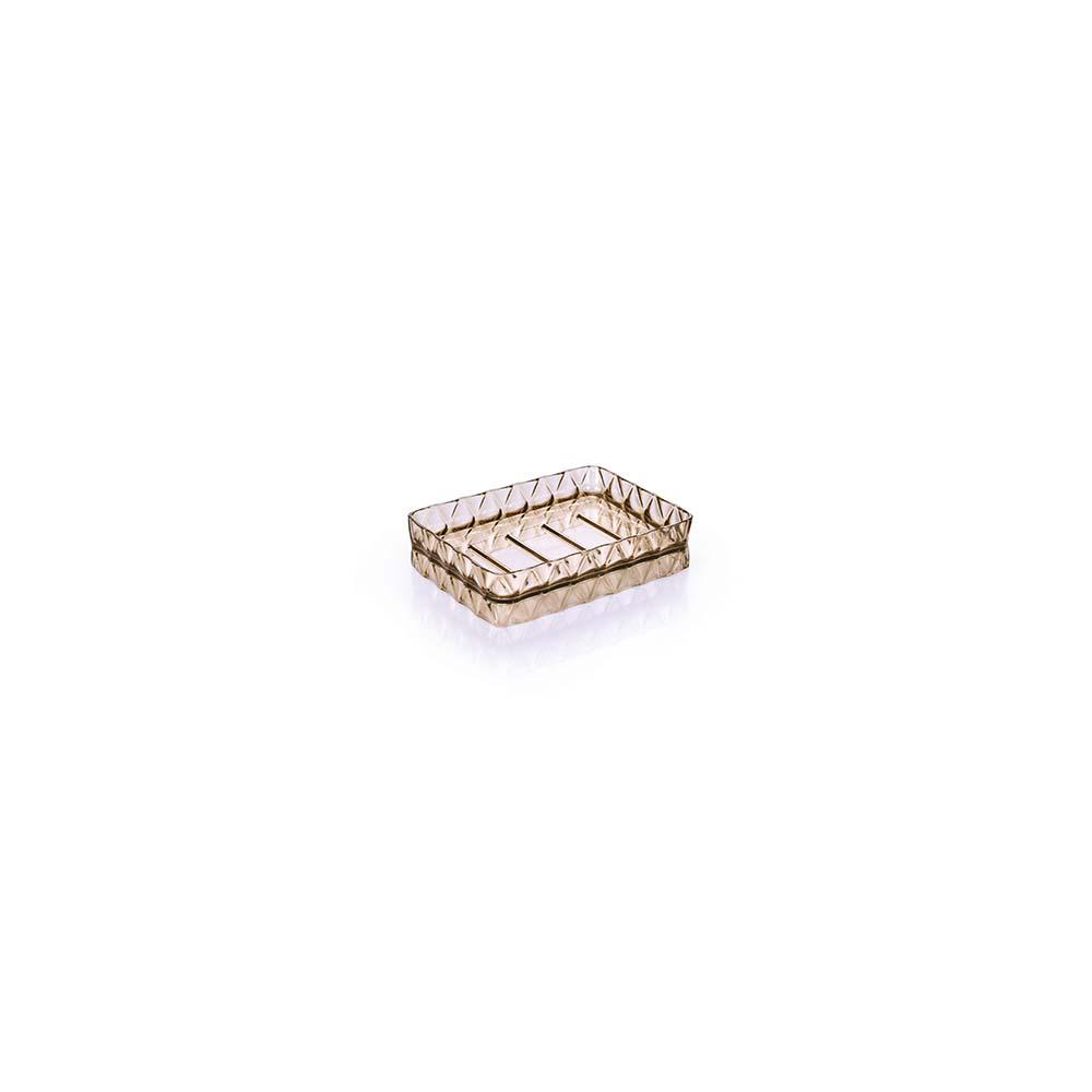Saboneteira Citrino Glamour Plasútil - Home & Living