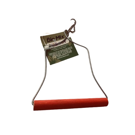 Balanço Com Poleiro Grande Para Calopsita Aves Médias Grande 24X17 CM