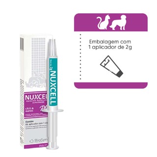 Nuxcell Plus Suplemento Vitamínico Para Cães e Gatos BioSyn