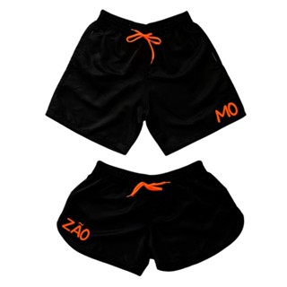 Short Casal Estampado Moda Praia Verao 2 Bermudas Mozao Iguais em Oferta na Shopee