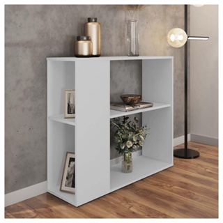 Aparador Buffet Decorativo 1 Prateleira Opala Branco Caemmun em Oferta na Shopee