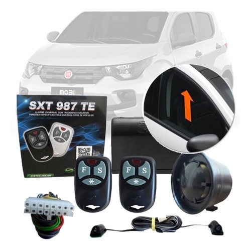 Alarme Automotivo Sistec Sxt 987 Te