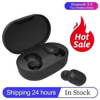 A6S TWS Fone De Ouvido Sem Fio Airdots Bluetooth 5.0 Para Xiaomi Redmi Ios Smartphone Com Cancelamento De Ruído