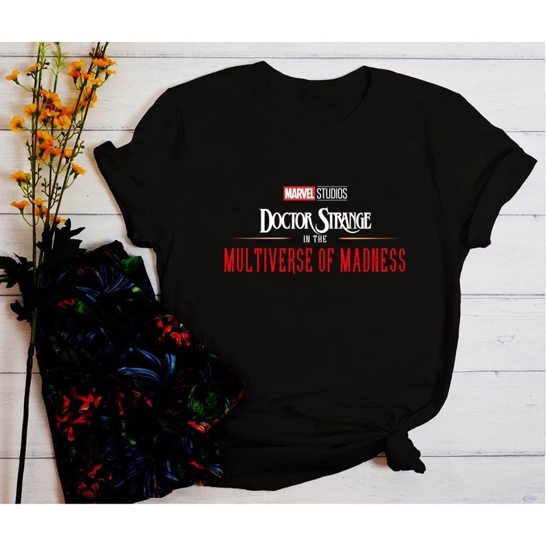 Camiseta T-shirt Basica Filme Dr Estranho Doctor Strange In The Multiverse of Madness -FRROD. -FRROD.