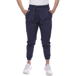 Calça Feminina Jogger Treino Academia Casual Esportiva Tactel Treino 3 Bolsos Lisa
