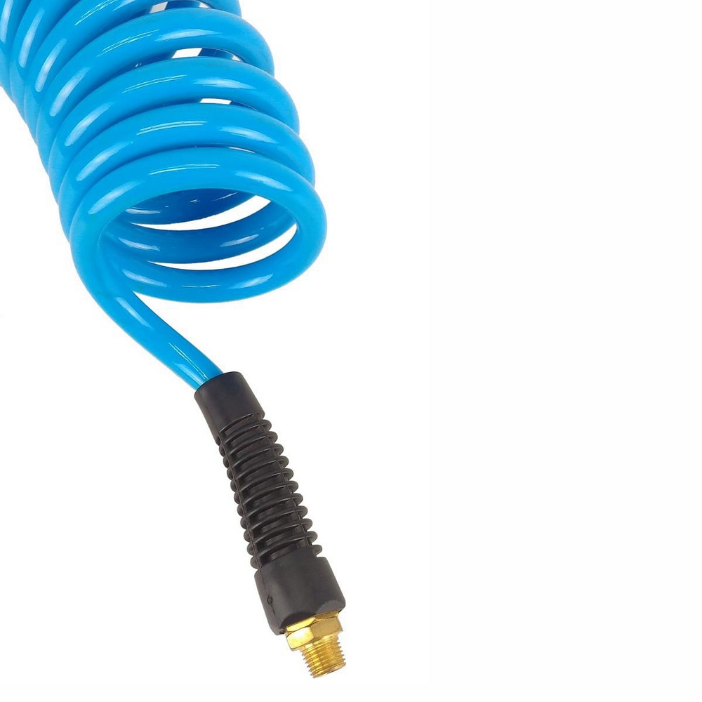 MANGUEIRA PU 1/4 SANFONADA AZUL 07,5M LUBEFER LUB-80H em Oferta na Shopee