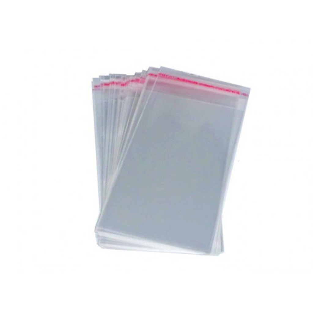 Saco Adesivado Transparente 10x15 C/100 Unidades Plastico em Oferta na Shopee