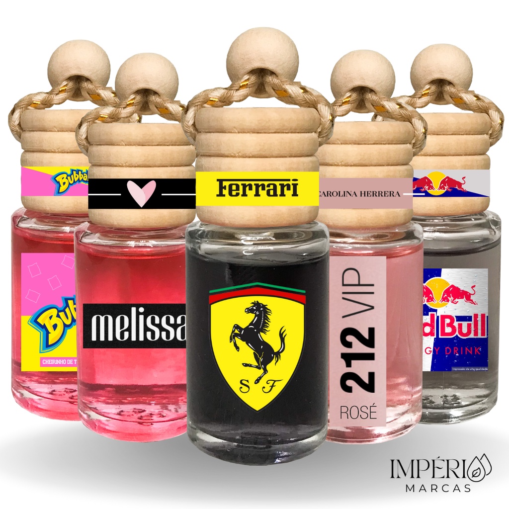 Cheirinho De Carro Aromatizador de Ambientes Personalizado - 9ml