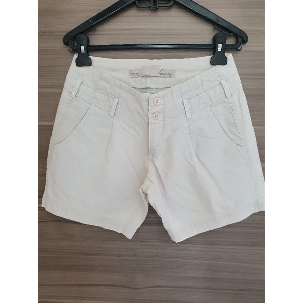 short branco feminino,  Hering,  tamanho  36/26.