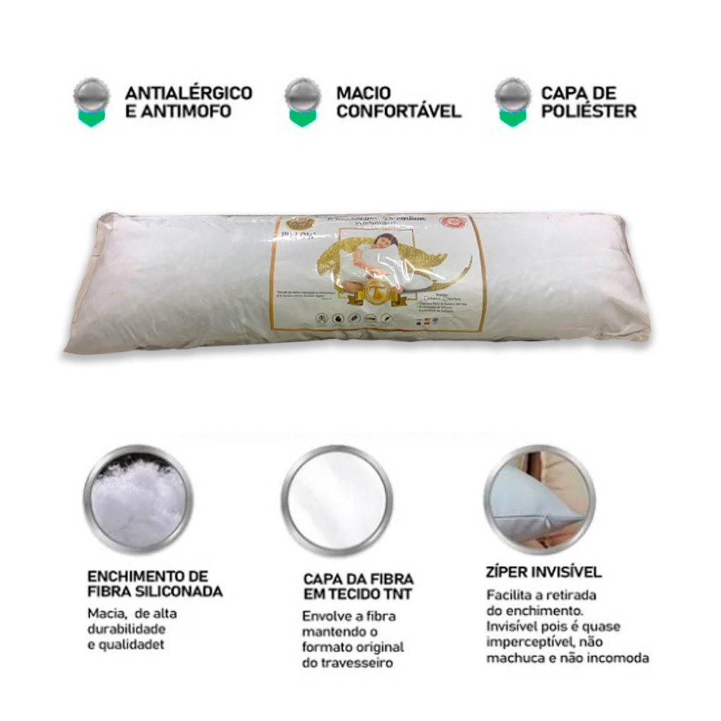 Travesseiro de Corpo Para Gravida Big BigPillow Estilo Grande Xuxa Ricardo Hug  Minhocao Barato Nao Deforma