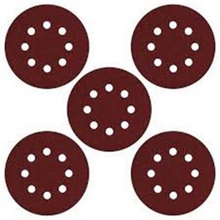 DISCO LIXA 125MM (05 ) 8FUROS P/LIX EXCENTRICA 5 UNID. GR150 MTX 738079 P150 em Oferta na Shopee