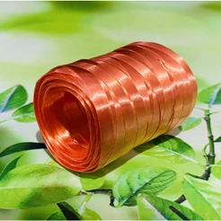 10 Rolos Fitilho LARANJA 5 mm 10 x 50 Metros (500 metros)