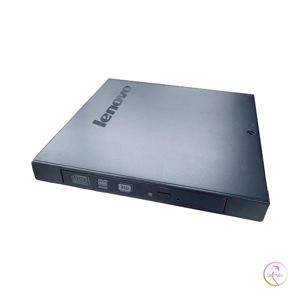 Gravador e leitor de dvd e cd externo lenovo o m usb para notebook ou