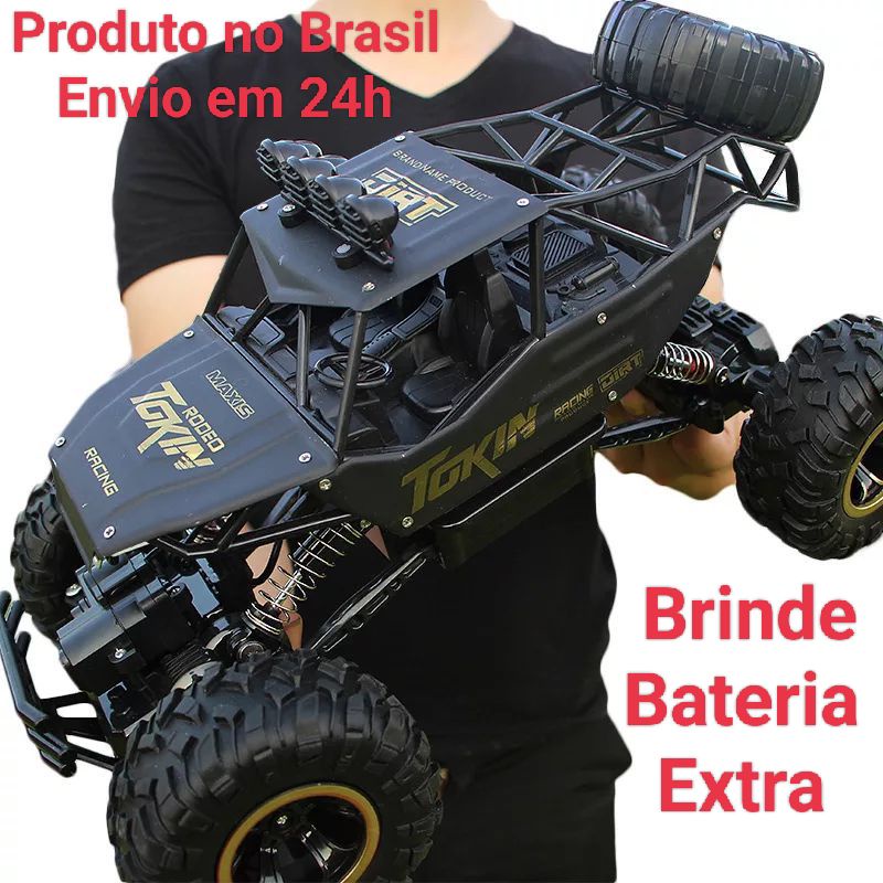 Carrinho De Controle Remoto 4x4 Off Road Twist