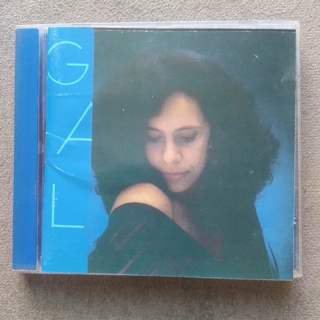 Cd Gal Costa 1992 Caixa Original Azul Olodum Bobby McFerrin Tom Jobim
