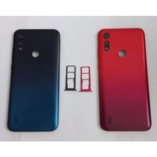 tampa traseira + gaveta do chip para moto E6s novo