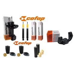 4 Amortecedores Cofap + Coxim Batente Corsa/celta + Bucha Morcego